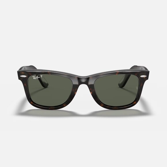 Ray-Ban Original Wayfarer Classics. Polarized.  Polished Tortoise. - Picture 1 of 12